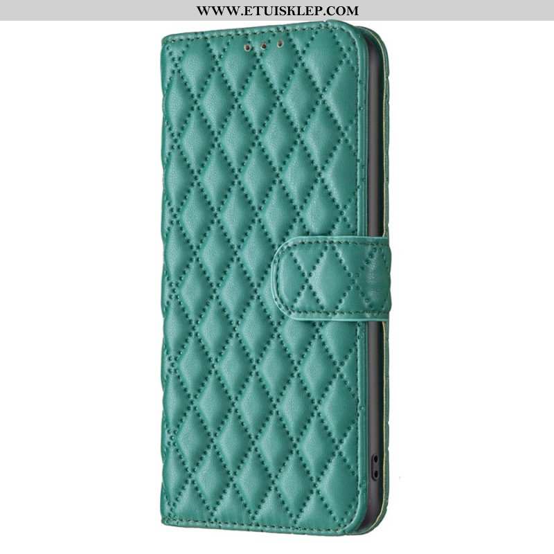 Etui Folio do Samsung Galaxy S23 Plus 5G Pikowany Binfen Kolor